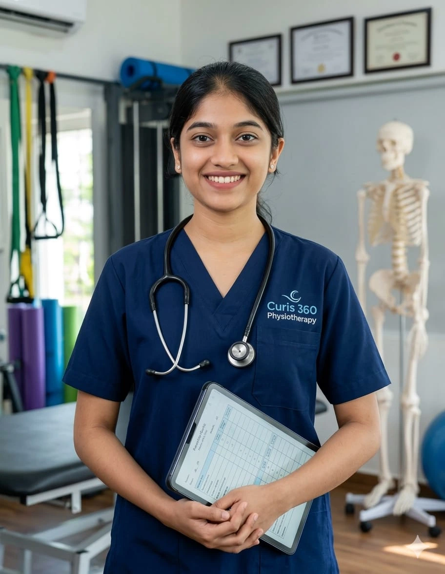 Dr. Deeksha R - Neuro-Rehab Lead at Curis 360 Home Physiotherapy Bangalore